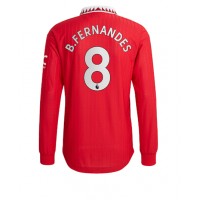 Dres Manchester United Bruno Fernandes #8 Domaci 2022-23 Dugi Rukav